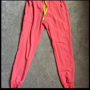Figs Scrub Joggers Size Medium Tall-Salmon color RARE